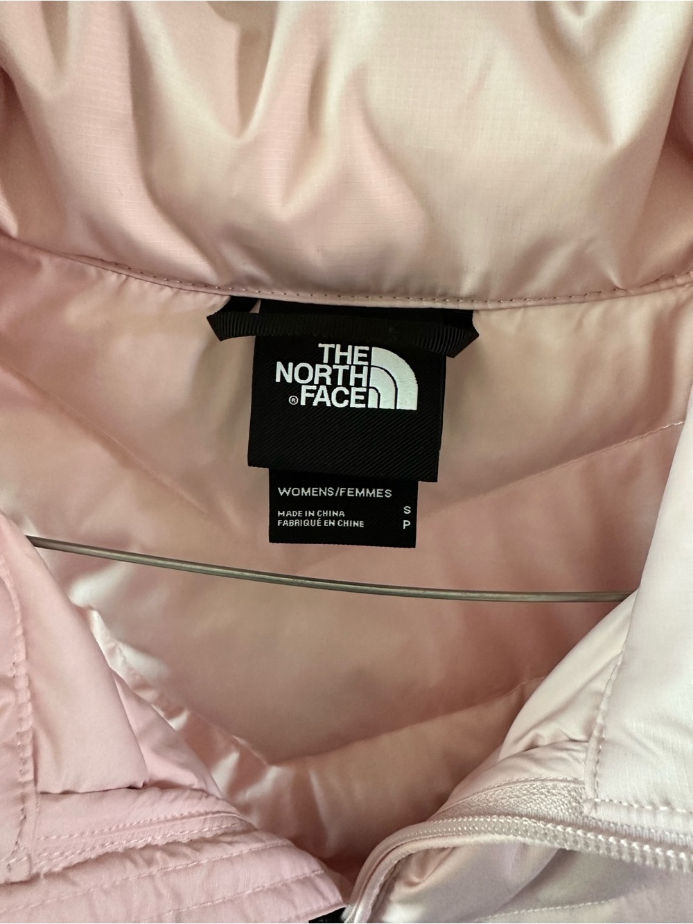 The North Face Pale Pink Quilted Puffer Vest - Picture 6 of 7